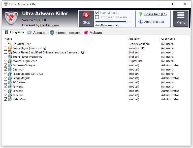 超级广告软件杀手 Ultra Adware Killer v10.8.1.0